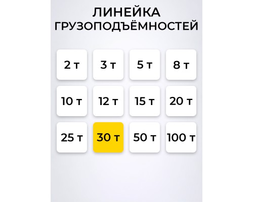 Домкрат гидравлический TOR ДГ-30 г/п 30,0 т  10530