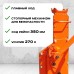 Домкрат реечный TOR ДР 3000 3 т с обрезиненной ручкой 1040873