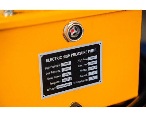 Насос электрогидравлический двусторонний TOR HHB-630B 220В, 0,75кВт, 8л 105632