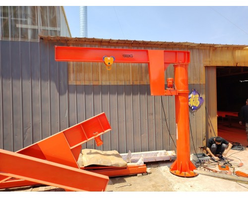 Кран консольный поворотный электрический TOR JIB г/п 1000 кг, высота 3 м, стрела 3 м 1046711