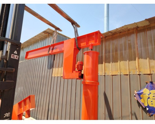 Кран консольный поворотный электрический TOR JIB г/п 1000 кг, высота 3 м, стрела 3 м 1046711
