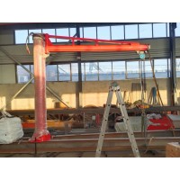 Кран консольный поворотный ручной TOR PSJ45050 500 кг, высота 4 м, стрела 5 м 1050602