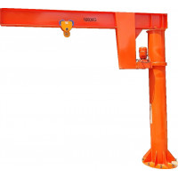 Кран консольный поворотный электрический TOR JIB г/п 2000 кг, высота 3 м, стрела 3 м 1046712