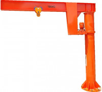 Кран консольный поворотный электрический TOR JIB г/п 3000 кг, высота 3 м, стрела 3 м 1046713