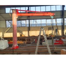 Кран консольный поворотный ручной TOR PSJ35050 500 кг, высота 3 м, стрела 5 м 1050600