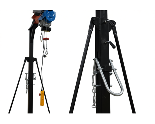 Мини-кран козловой TOR (МПУ) 2,0 т высота 2,4-3,6 м пролет 2,4 м 1192103