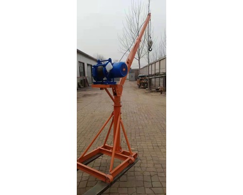 Мини-кран строительный TOR KM с поворотной стрелой и лебедкой KCD (TSA) 300/500 кг 60/30 м 220В 1024010