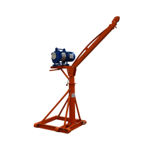 Мини-кран строительный TOR KM с поворотной стрелой и лебедкой KCD 500 кг 60 м 380В 1024011