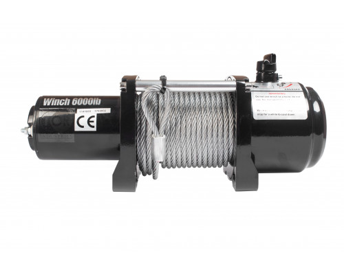 Лебедка (2720 кг/20 м) автомобильная TOR 12 V P6000 114603 Лебедка (2720 кг/20 м) автомобильная TOR 12 V P6000 114603