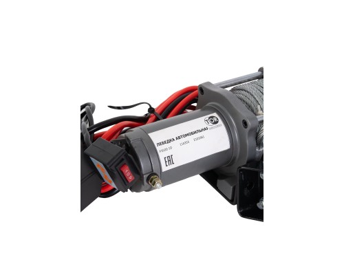 Лебедка (1588 кг/15 м) автомобильная TOR 12 V P3500-1D 114353