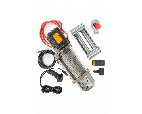 Лебедка автомобильная электрическая 9072кг  28м 24В TOR SEC20000 1004017