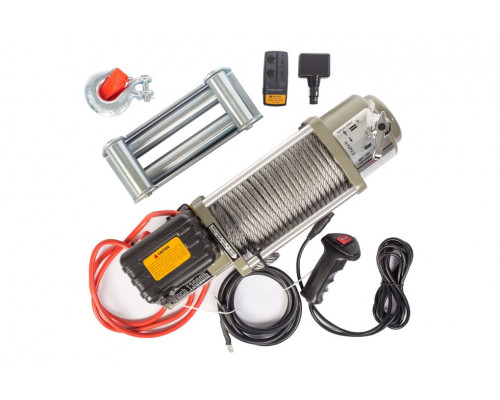 Лебедка автомобильная TOR ЛА SEC16800 г/п 7620 кг 28 м 12V 1141604