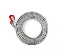 КАНАТ 20 м для лебёдки TOR МТМ 800 0,8 т (тип ZNL) d=8,3мм 1271121