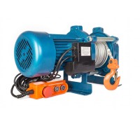 Лебедка электрическая  750/1500 кг  70/35 м с канатом 380 В TOR KCD 1050497
