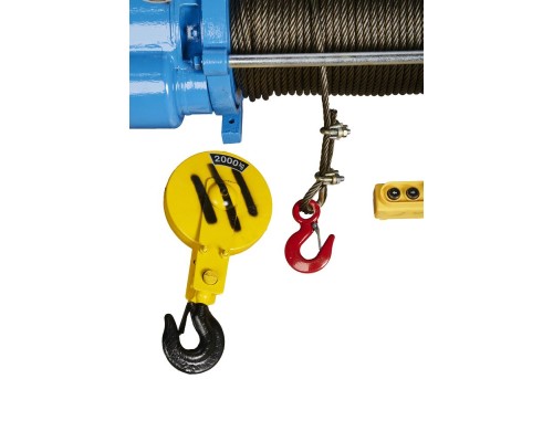 Лебедка TOR ЛЭК-1000 E21 (KCD) 1000/2000 кг 380 В с канатом 100/50 м (T) 1050498