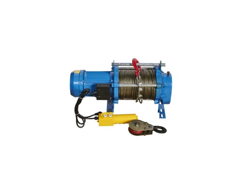 Лебедка TOR ЛЭК-500 E21 (KCD) 500/1000 кг 220 В с канатом 100/50 м (T) 1050499