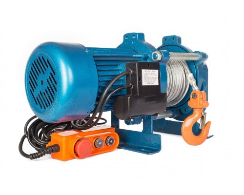 Лебедка электрическая  300/600 кг  70/35 м с канатом 220 В REM KCD 1052359