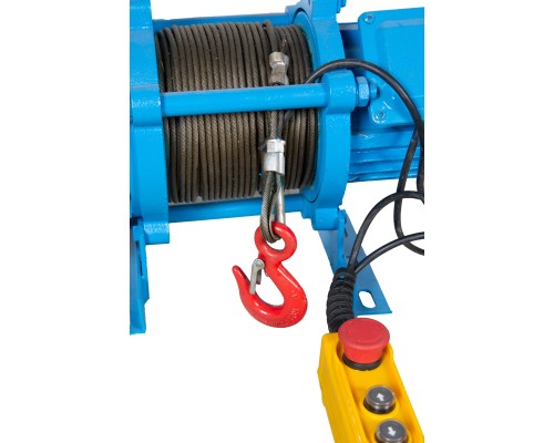Лебедка TOR ЛЭК-300 E21 (KCD) 300 кг 380 В с канатом 30 м (N) 1002135