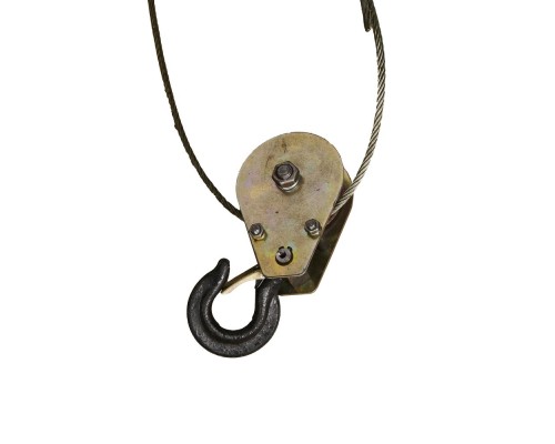 Лебедка электрическая  500/1000 кг  70/35 м с канатом 380 В TOR KCD 1050496