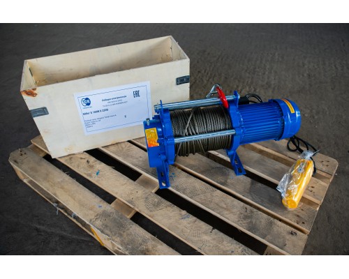 Лебедка TOR ЛЭК-500 E21 (KCD) 500 кг 220 В с канатом 100 м (T) 1026410