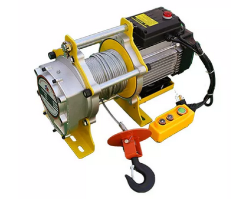 Лебедка электрическая  500/1000кг  70/35м с канатом 220В алюминиевый корпус TOR KCD (TSA) 1045810