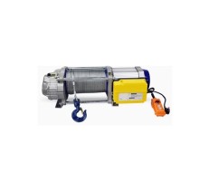 Лебедка электрическая 1250/2500кг 100/50м с канатом 380В алюминиевый корпус TOR KCD(А) 1050524