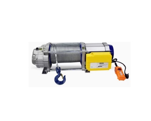 Лебедка электрическая 1250/2500кг 100/50м с канатом 380В алюминиевый корпус TOR KCD(А) 1050524