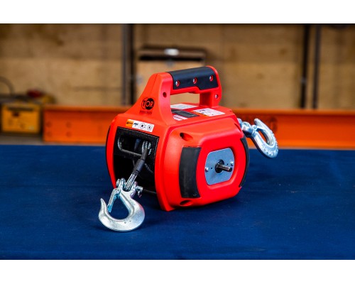 Лебедка под шуруповерт переносная TOR SQ-500 225 кг 12 м 1002390