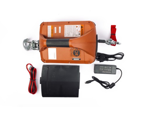 Лебедка электрическая переносная TOR SQ-02 450 кг 4,6 м 220 В с пультом 1140456