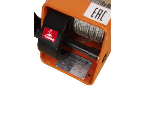 Лебедка ручная TOR GR-150 г/п 150 кг длина троса 20 м 1005970