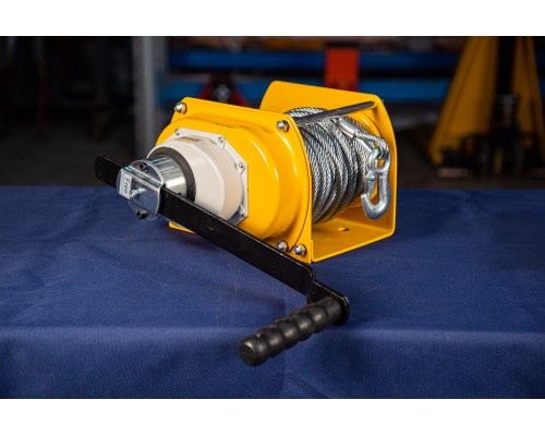 Лебедка ручная TOR ЛТ-0,5 (JHW) г/п 0,5 т длина троса 40 м 113056