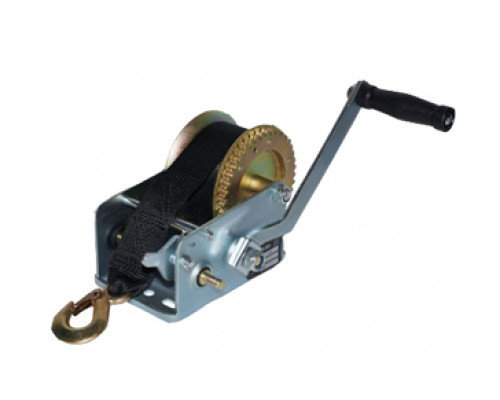 Лебедка ручная TOR ЛН-1200W (LHW) г/п 0,5 т длина ленты 10 м (серия G) 1002216
