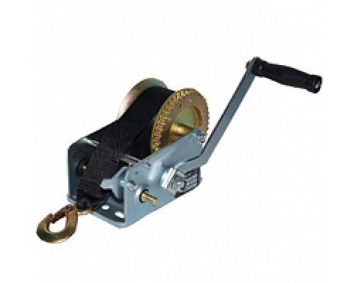 Лебедка ручная TOR ЛН-1200W (LHW) г/п 0,5 т длина ленты 20 м (серия G) 1002217