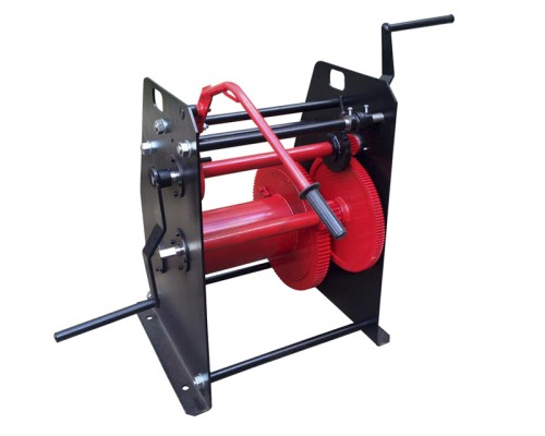 Лебедка ручная барабанная без троса 3000кг 135м -25+45° TOR ТЛ 113308