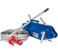 Лебедка рычажная тросовая TOR МТМ 3200 3,2 т L=20м (стальной корпус) 1002529