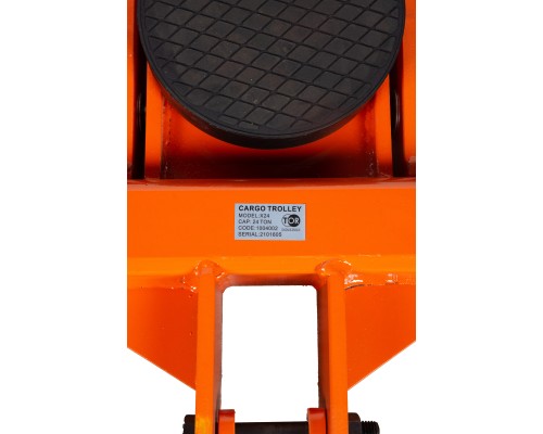 Роликовая платформа поворотная TOR X24 г/п 24 т (с ручкой) (G) 1004002