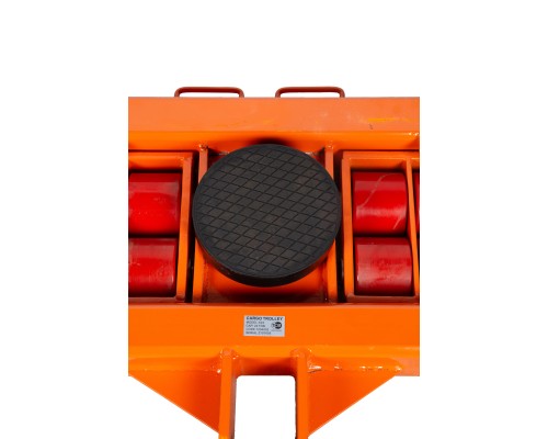 Роликовая платформа поворотная TOR X24 г/п 24 т (с ручкой) (G) 1004002