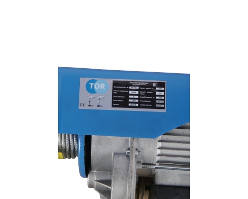 Таль электрическая TOR PA 500/1000 кг 12/6 м 1047546