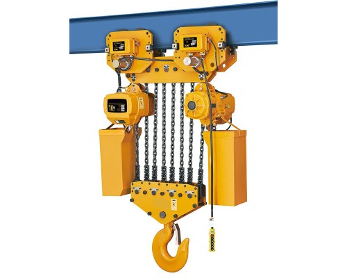 Таль передвижная 10т 24 м 380В электрическая цепная TOR HHBD-04T 1006102