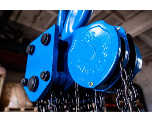 Таль ручная шестеренная TOR ТРШ C 50ТХ6М 4:1 PRO для тяжелых работ  1002192