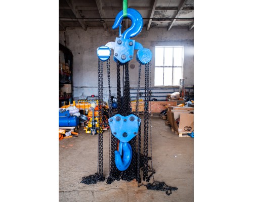 Таль ручная шестеренная TOR ТРШ C 50ТХ6М 4:1 PRO для тяжелых работ  1002192