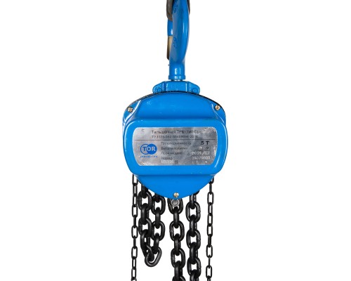 Таль ручная шестеренная TOR ТРШ C 5ТХ9М 4:1 PRO для тяжелых работ  101591