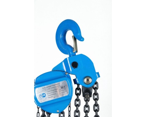 Таль ручная шестеренная TOR ТРШ C 10ТХ3М PRO (для тяжелых работ)  1011031