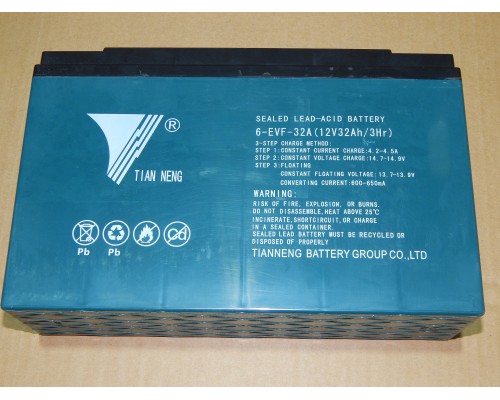 Набор аккумуляторов (GEL) 12/35 В/Ач (265х75х170 х 2 шт)  для  MINI 350 1047687