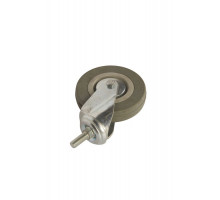 Колесо аппаратное поворотное SCtg 55 120 мм с болтом (серое) (F) 1003627