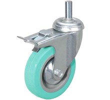 Колесо аппаратное поворотное SCtgb 93 75 мм с болтом и тормозом (N) 1039559