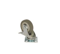 Колесо аппаратное поворотное SCgb 93 75 мм с тормозом (F) 1003242