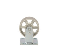 Колесо большегрузное неповоротное FCS 54 125 мм чугунное (F) 1027225