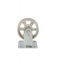 Колесо большегрузное неповоротное FCS 54 125 мм чугунное (F) 1027225