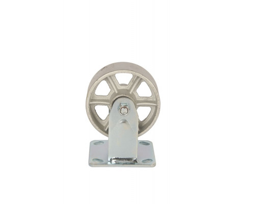 Колесо большегрузное неповоротное FCS 54 125 мм чугунное (F) 1027225 Колесо большегрузное неповоротное FCS 54 125 мм чугунное (F) 1027225